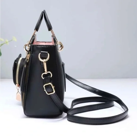 Black Crossbody Bag - Picture 3 of 4